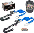 PowerTye - Made in USA - Extra Long Ratchet Tie Down Straps, Heavy Duty by PowerTyeMFG