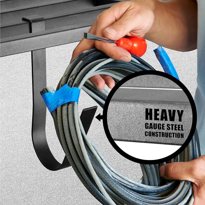 4 Pack 1, 5x4ft Heavy Duty Garage Wall Shelving, Garage Shelving Wall Mounted - Image 2