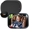 Onco Baby Car Mirror & Car Window Shades Bundle by Onco