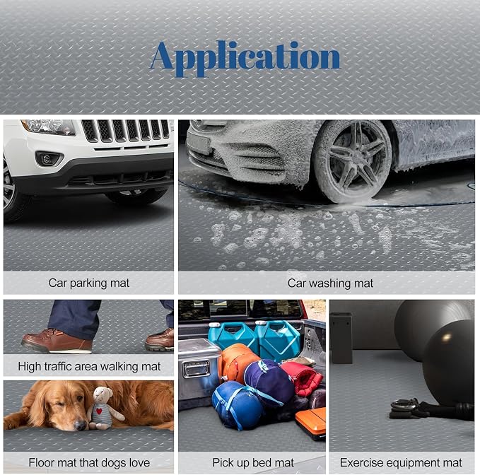 5 x 10 FT Garage Floor Mats - Image 7