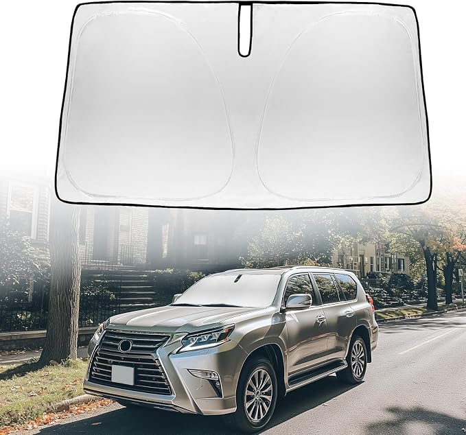 for Lexus 2024 Car Windshield Sunshade Foldable Sun Shield by SLOGENTO
