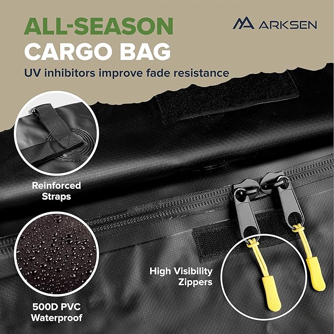 ARKSEN 64 x 50 x 6 Inch Universal Extra Wide 150LB Heavy Duty Roof Rack Cargo - Image 4