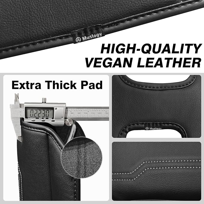 Muslogy Center Console Armrest Cover Compatible - Image 3