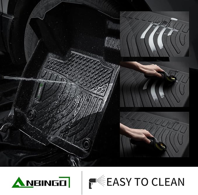 ANBINGO®Floor Mats Fit for Infiniti QX80/Nissan Armada 2019-2024 All Weather - Image 6