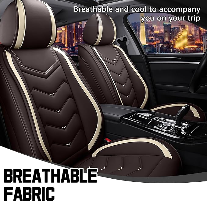 Car Seat Covers for Chrysler Pacifica 2004-2025, Stylish Sport Seat Cover - Image 6