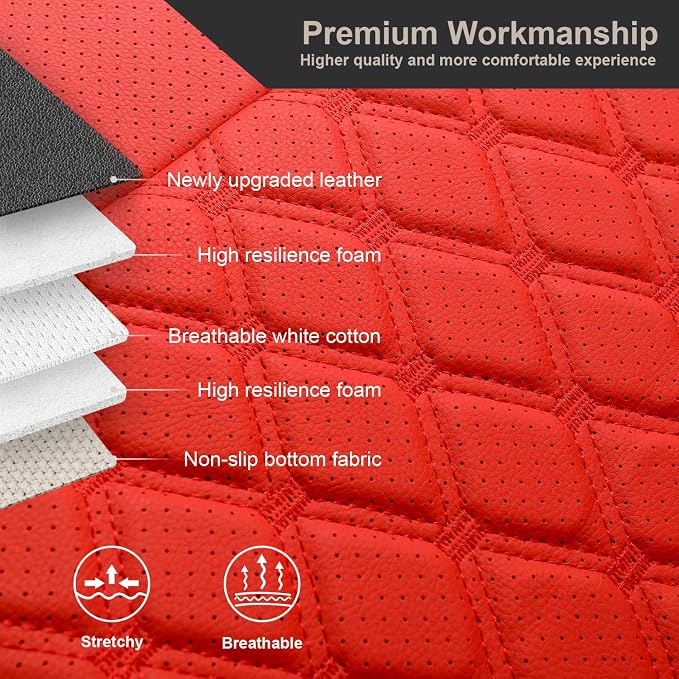 GIANT PANDA Customized Full Set Car Seat Covers - Image 7