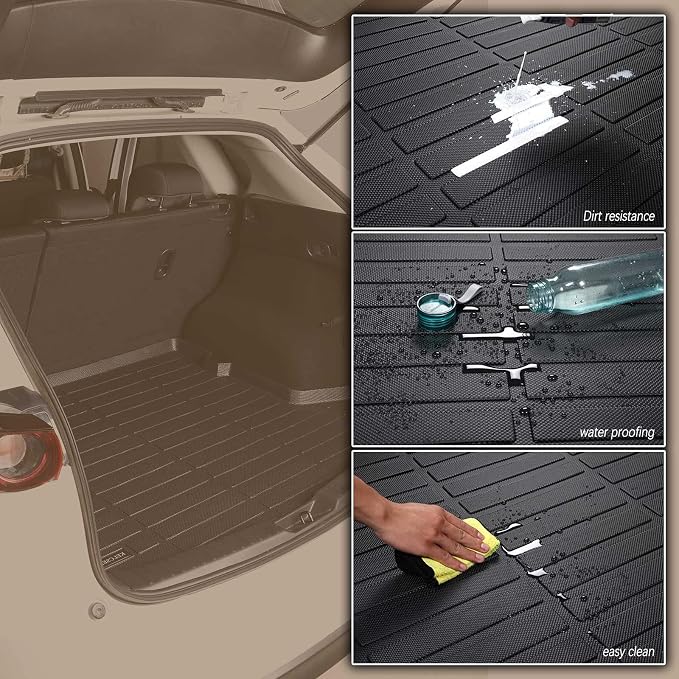 KELCSEECS Cargo Liner Custom for 2022 2023 2024 Hyundai Ioniq 5 & Ioniq 5 N - Image 4