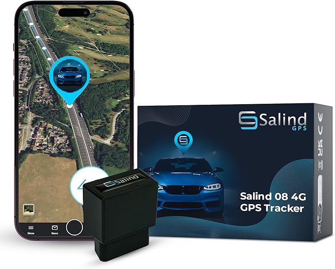Salind GPS 4G LTE OBD 9-35V Fleet and Vehicle Tracker – Hidden Car, Trailer by SalindGPSTrackers