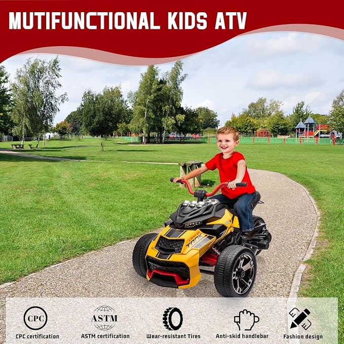 12V Kids Electric Ride-On Car - Image 7