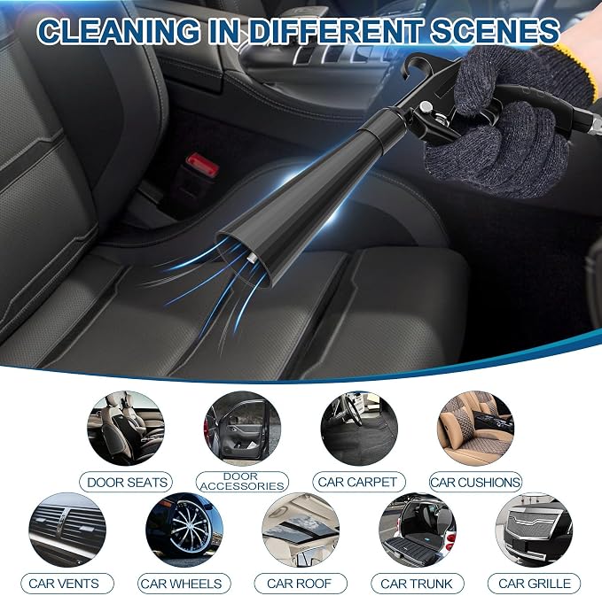 Detailing Car Cleaning Gun Interior Dryer Air Blow Gun, High Pressure Blower Gun - Image 5