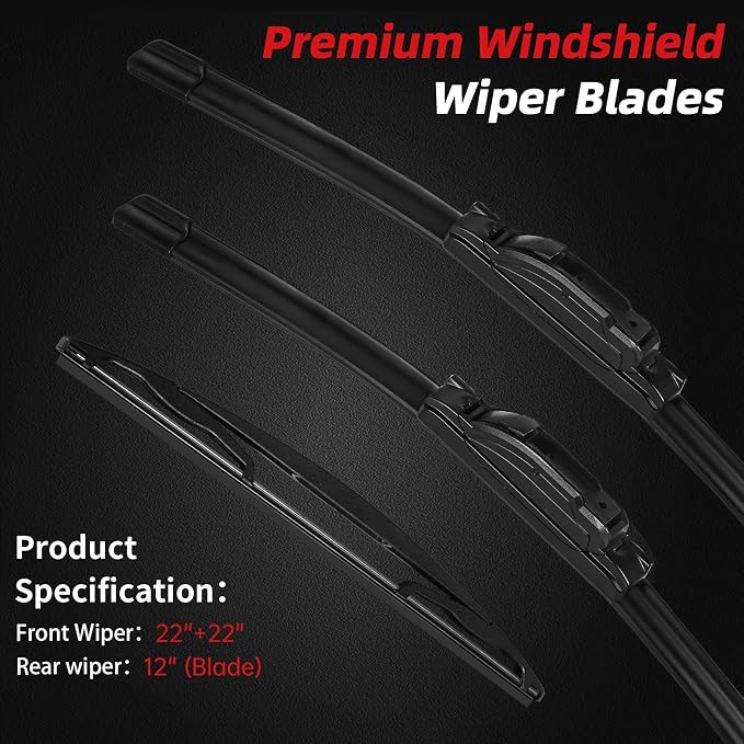 OTUAYAUTO Premium Windshield Wiper Blades - Image 2
