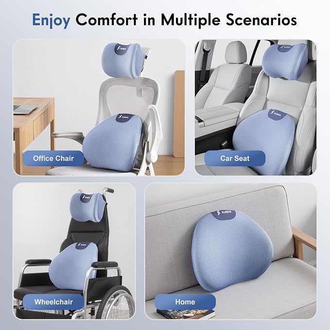 FLORICH Lumbar Support Pillow and Neck Pillow - Image 8