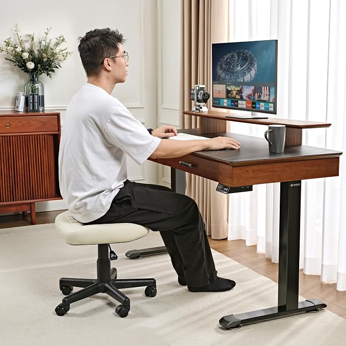 EUREKA ERGONOMIC Multi-Use Foot Stool, Height Adjustable Footrest Stool - Image 8
