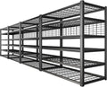 REIBII 84" H Garage Shelving, 6-Tier Storage Shelves Heavy Duty Loads 3500LBS by REIBII