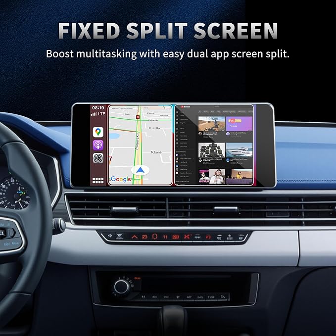 4-in-1 Wireless CarPlay Adapter & Android Auto Wireless Adapter, Stream Netflix - Image 6