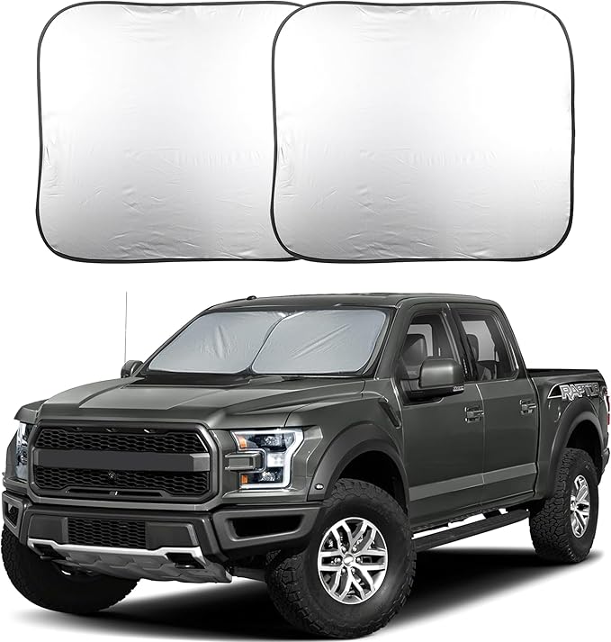EcoNour 2-Piece Truck Sun Shade by EcoNour