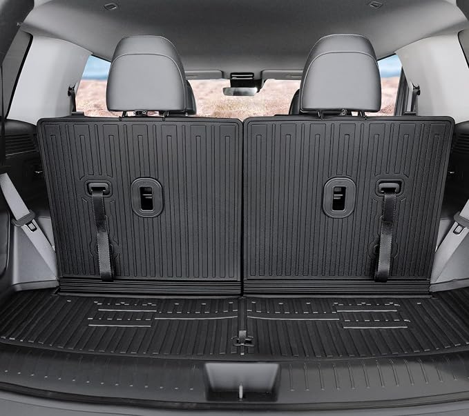 Floor Mats for 2024 2025 2026 Hyundai Santa Fe 6-Seat/7-Seat, All Weather TPE - Image 7