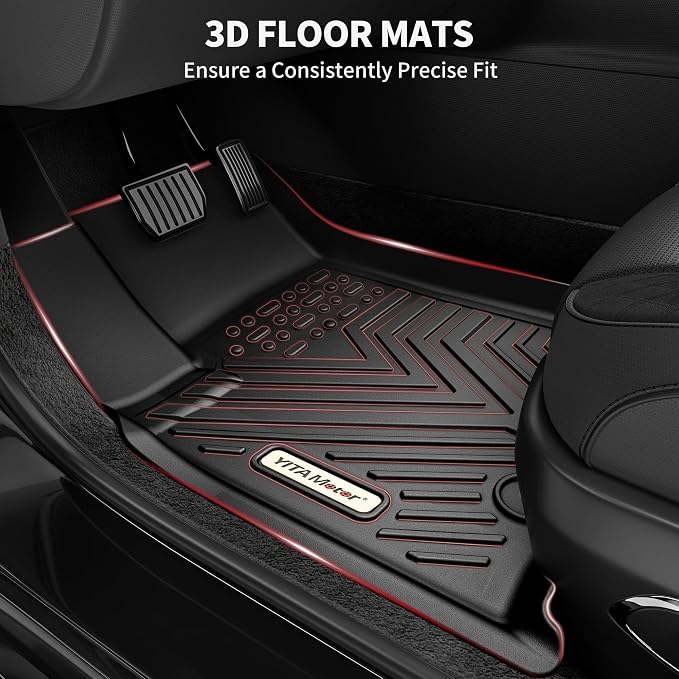 YITAMOTOR Floor Mats & Cargo Liner Compatible - Image 3