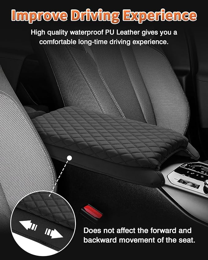 Shademax Custom for 2026 2025 BMW X3 Center Console Cover Armrest Cover for BMW - Image 3