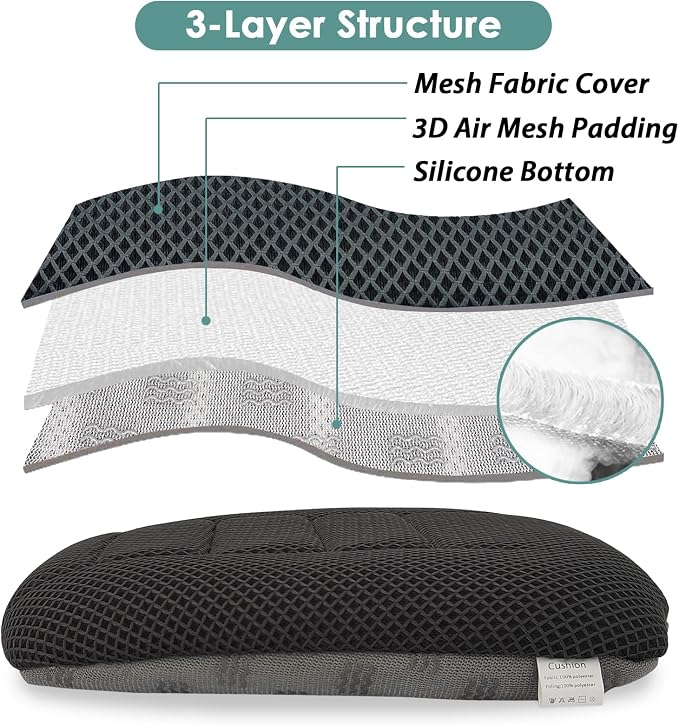 AEROiVi Car Booster Seat Cushion Raise The Height - Image 4