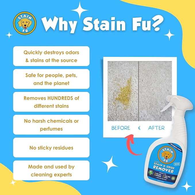 Pro Strength Carpet Odor & Stain Remover Works Like Magic in a Bottle on Tough - Image 3