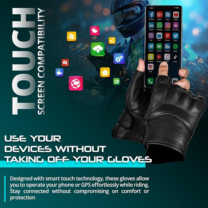 aasportx Motorcycle Gloves - Image 3