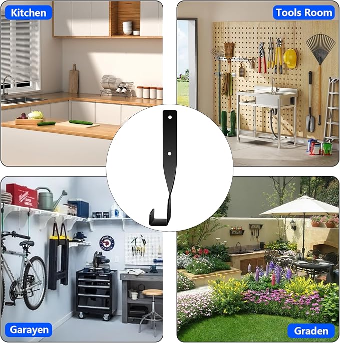 4PCS Chainsaw Wall Mount Storage Rack, Heavy-Duty Chainsaw & Tool Wall Mount - Image 8