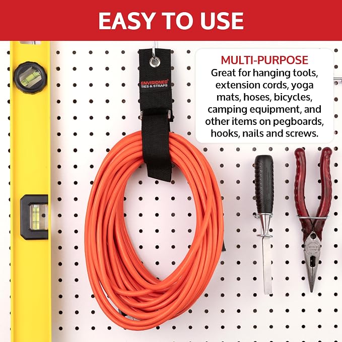 Heavy Duty Hanging Storage Cinch Straps - Image 6