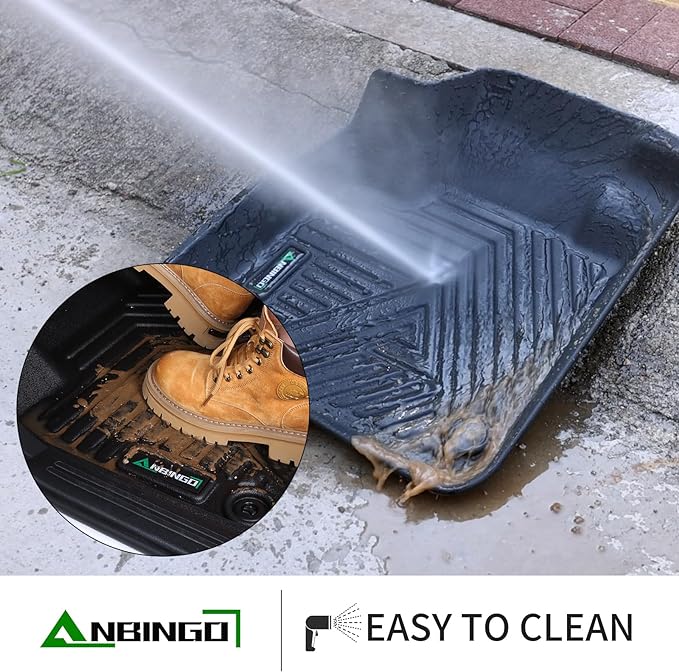 ANBINGO® Floor Mats & SeatBack Cargo Liner | CX90 2024-2025 7 Passenger | 2nd - Image 7