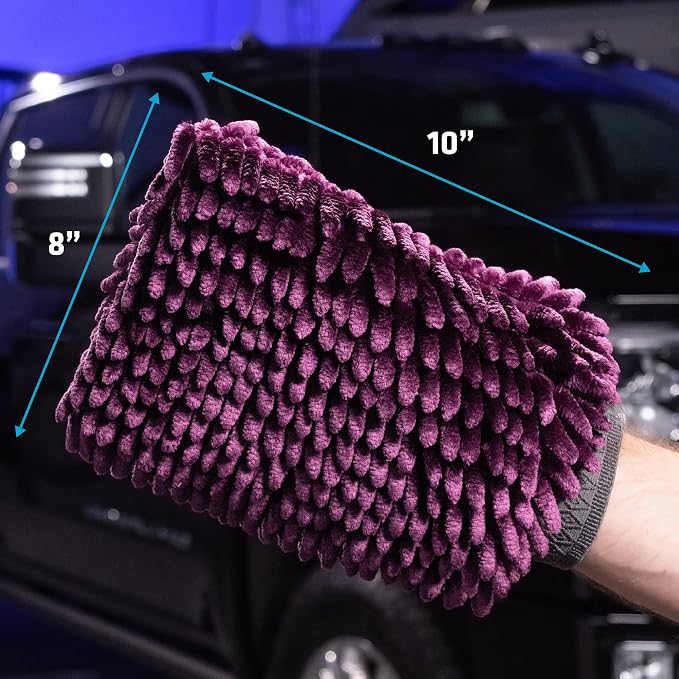 VIKING Car Wash Mitt, Microfiber - Image 6