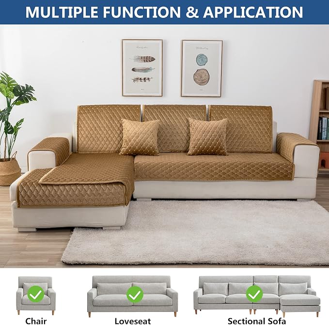 Eismodra Throw Pillows, Couch Cover, Sofa Cover, Sectional Couch Covers - Image 2