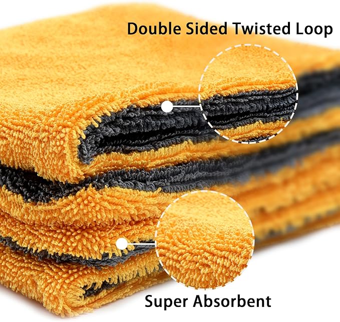 LIVOS Car Drying Towel, Premium Microfiber Towels - Image 2