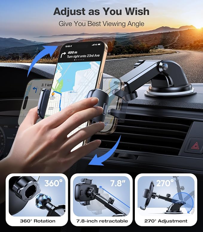 TORRAS 2025【Strongest Suction & Military-Grade】 Phone Holders - Image 5