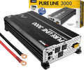 Wagan EL3810 Pure Line 3000 watt Power Inverter 6000 Watt Peak Surge Power DC by WAGAN
