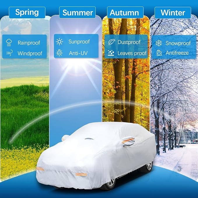 30 Layers Heavy Duty SUV Car Cover - Image 6