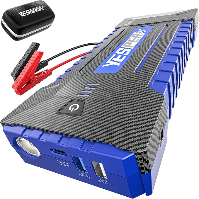 YESPER 2160A Car Jump Starter Portable，Battery Jumper Booster Pack, Boost Jump by YESPER