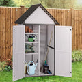 Outdoor Storage Shed, Vertical Wooden Tool Shed by Aivituvin