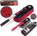 Car Duster Exterior Scratch Free, Car Dusters Extendable Handle Cleaning by RIDEKINGS