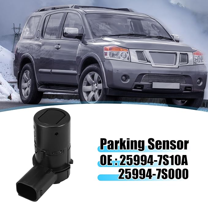 X AUTOHAUX 4 Pcs Car Bumper PDC Reverse Parking Assist Sensor - Image 2