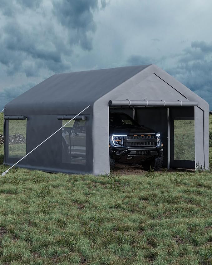 12x20 Ft Carport, Car Port by GarveeLife
