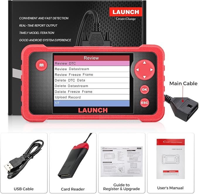 LAUNCH CRP123 V2.0 Plus Elite OBD2 Scanner, 2025 New Full System Lifetime Free - Image 8