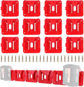 12 Pack Battery Holder for Milwaukee M18 18V Battery Mounts Dock Holder Fit for by GIPFTYAG