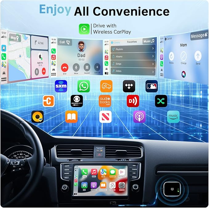 Wireless CarPlay Adapter for Apple CarPlay, Instant Connectivity, Super Mini - Image 3