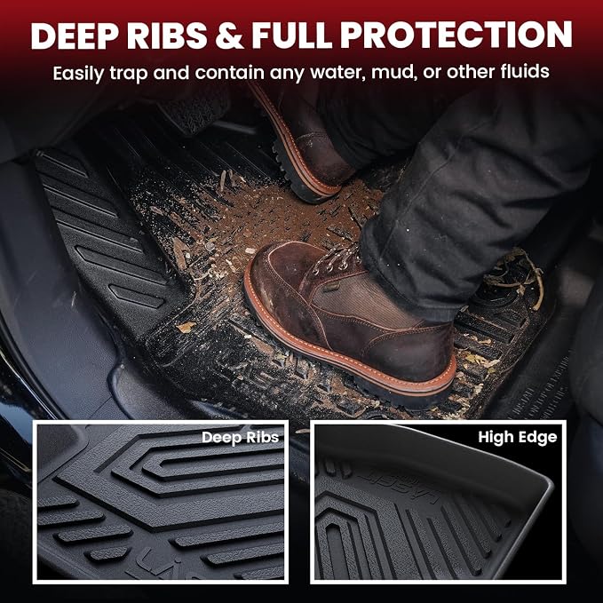 LASFIT Floor Mats & Cargo with Backrest Mat - Image 2