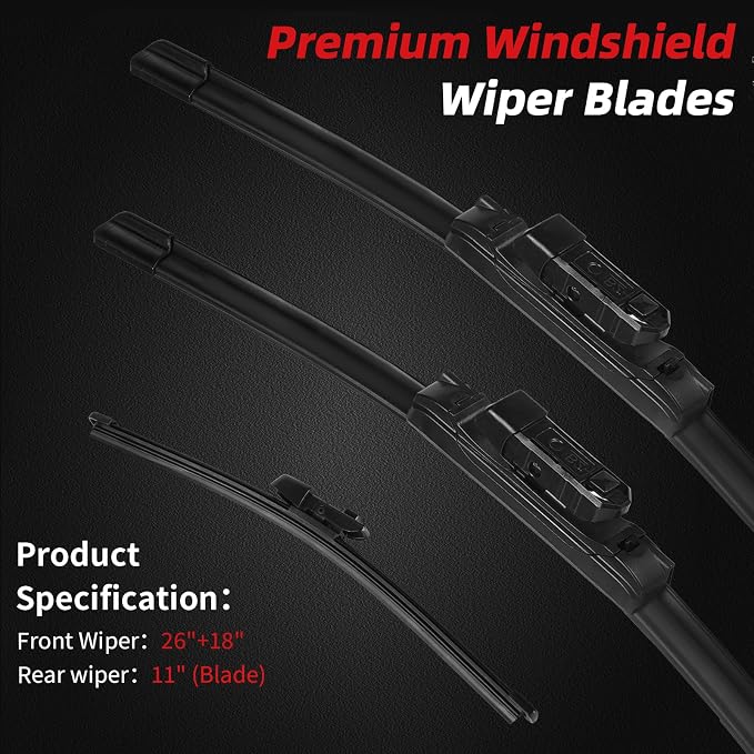 OTUAYAUTO Premium Windshield Wiper Blades - Image 2