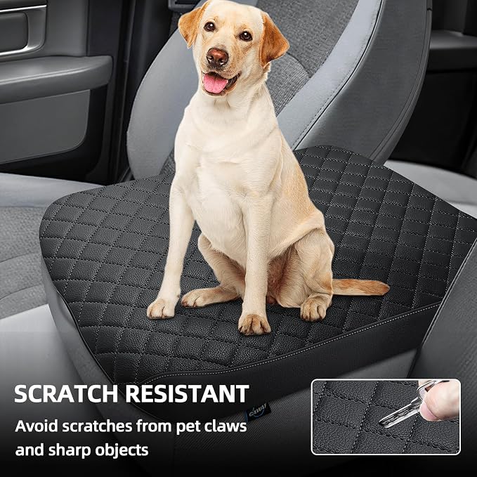 Center Console Cover Fit for 2002-2012 Ram 1500 2500 3500 Jump Seat Console - Image 4