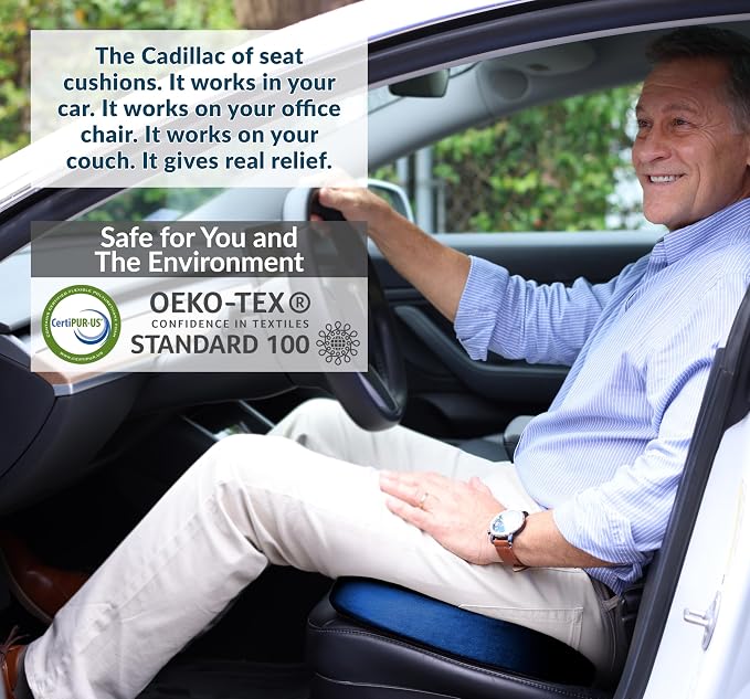 ComfiLife Gel Enhanced Seat Cushion – Office Chair Cushion – Non-Slip Gel & - Image 8