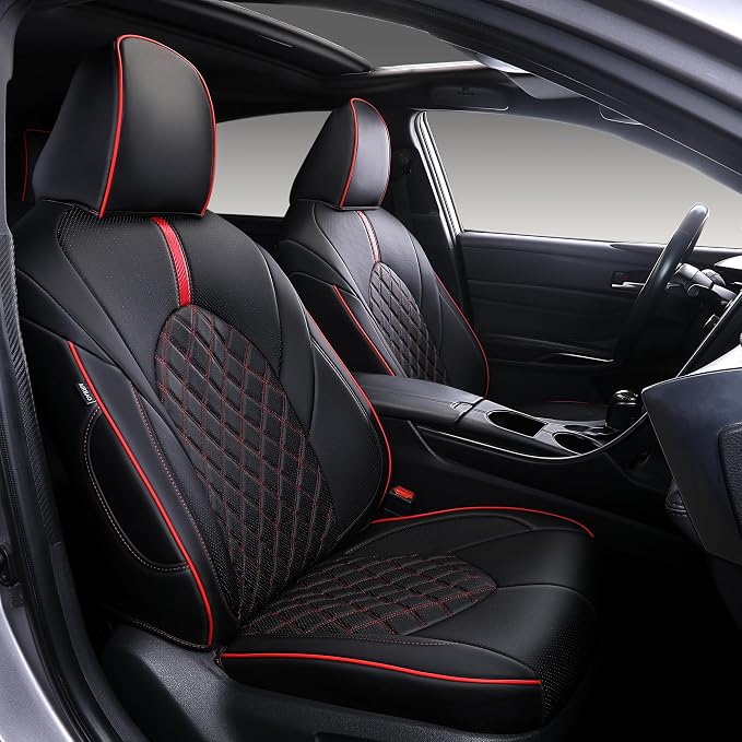 Custom Fit Camry Seat Covers for Toyota Camry LE, SE Nightshade 2018-2024 Full by Ourplot