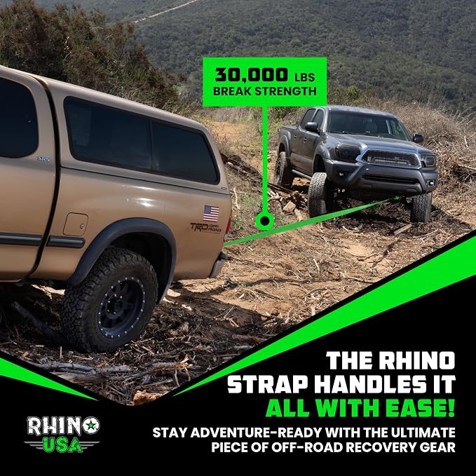 Rhino USA Recovery Tow Strap - Image 7