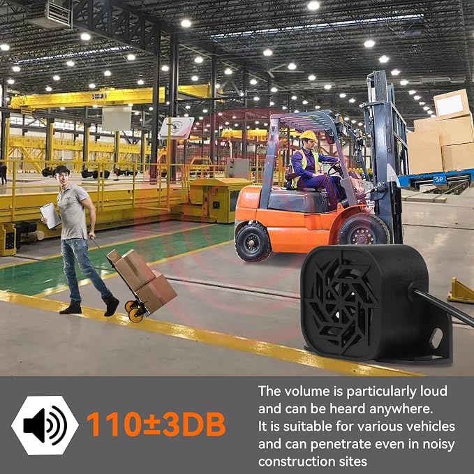 830 Back-up Alarm 12V-24V 110dB IP67 Waterproof Dust-Proof Reversing Warning - Image 6